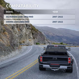 Richeer 2" Front Leveling Lift Kit for 2007-2022 Chevy Silverado 1500 and Compatible Models