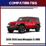 Richeer 2.5" Front Leveling Lift Kit for Jeep(Wrangler)