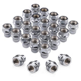 Richeer 12x1.5 24PCS Open Lug Nuts for Compatible Models