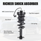 Richeer 2PCS Front Strut Shock Absorber Magnetic Springs 84176631 for 2015-2022 Cadillac Escalade