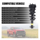 Richeer 2PCS Front Strut Shock Assembly w/ Magnetic Spring 19353951 580-435 for 2007-2014 Chevrolet Silverado