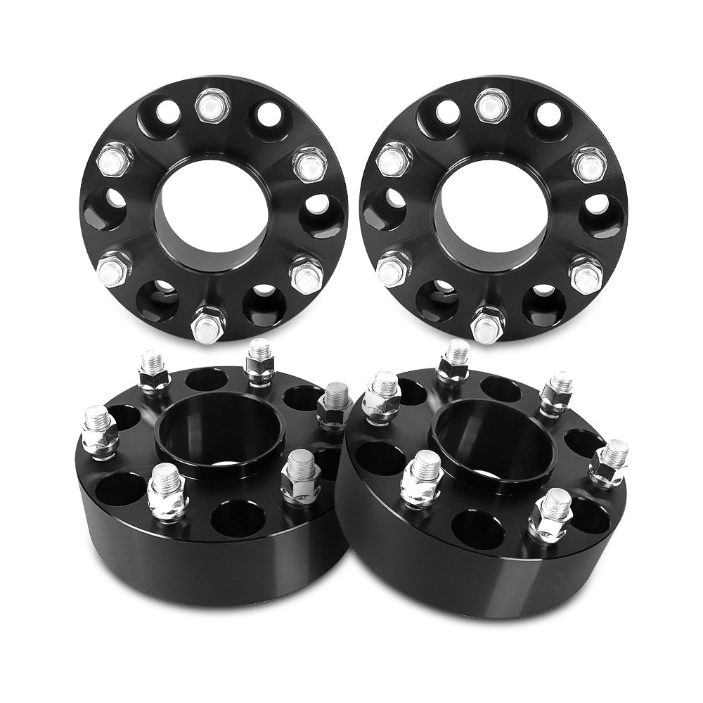 4-Piece 1.25" Wheel Spacers For 1999-2025 Chevy Silverado 1500 - 6x5.5 Bolt Pattern