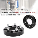 Richeer 1.5" Wheel Adapters 5x5.5 to 5x4.5 for Ram 1500 and Compatible Models