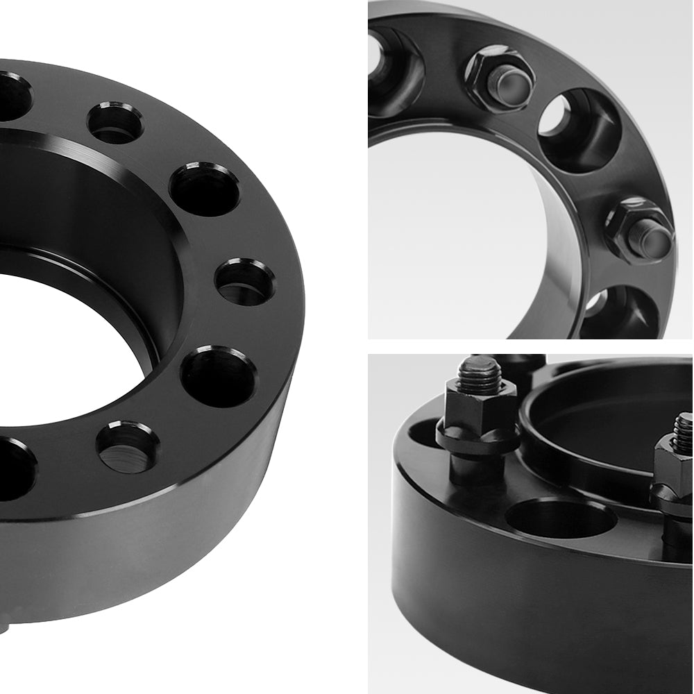 Richeer 6x5.5" Wheel Spacers for Off-Road Vehicles (Toyota & More) - 2" Thick