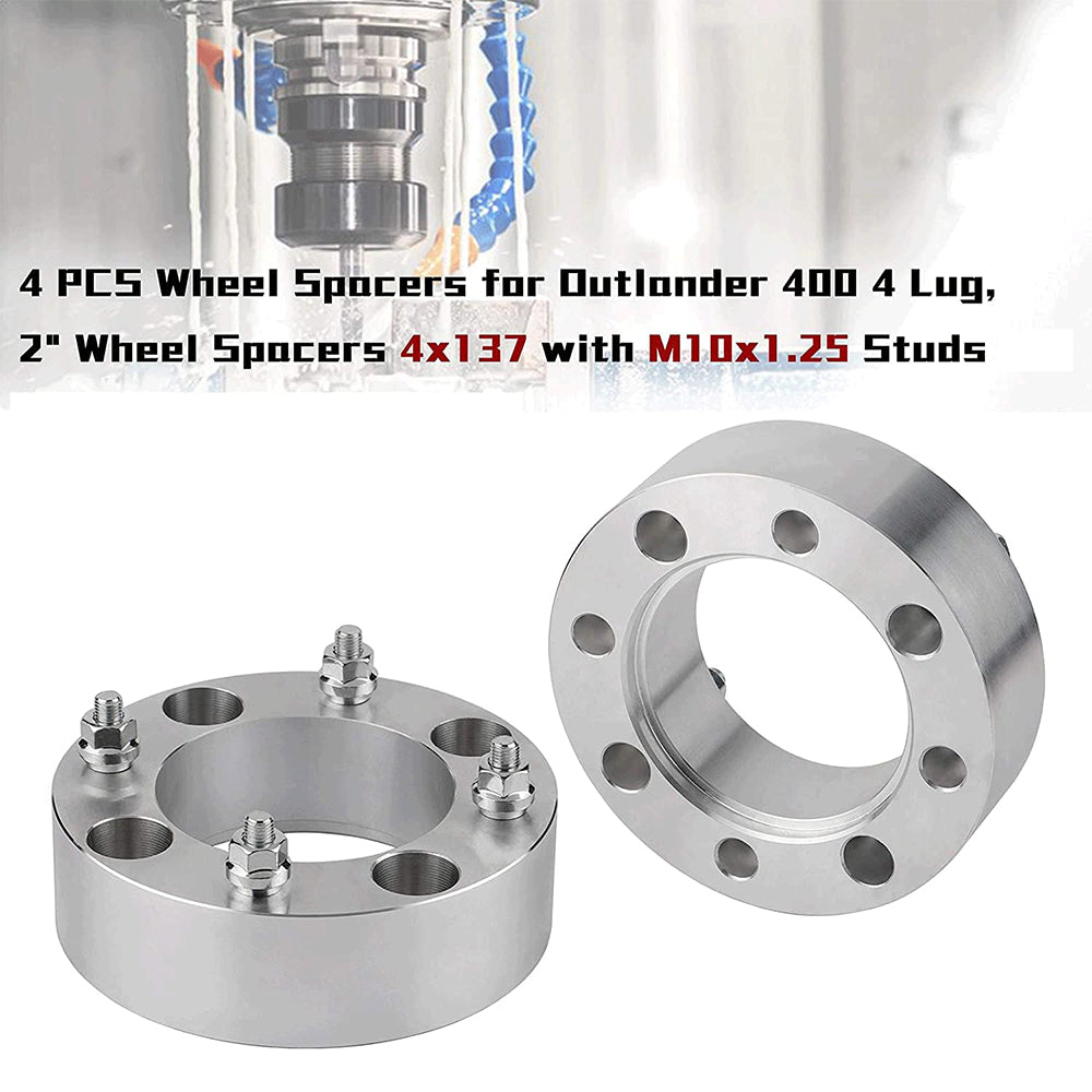 Richeer 4x137mm Wheel Spacers for Can-Am and Compatible Models