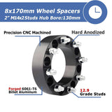 Richeer 8x170mm Wheel Spacers for Off-Road Vehicles (Ford & More)