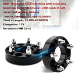 Richeer 5x4.5" to 5x112mm Wheel Adapters for Off-Road Vehicles (Toyota, Lexus, Audi & More)