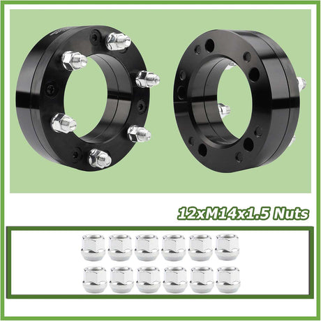 Richeer 5x5.5" to 6x5.5" Wheel Adapter Conversion 5x139.7mm to 6x139.7mm with 108mm Bore