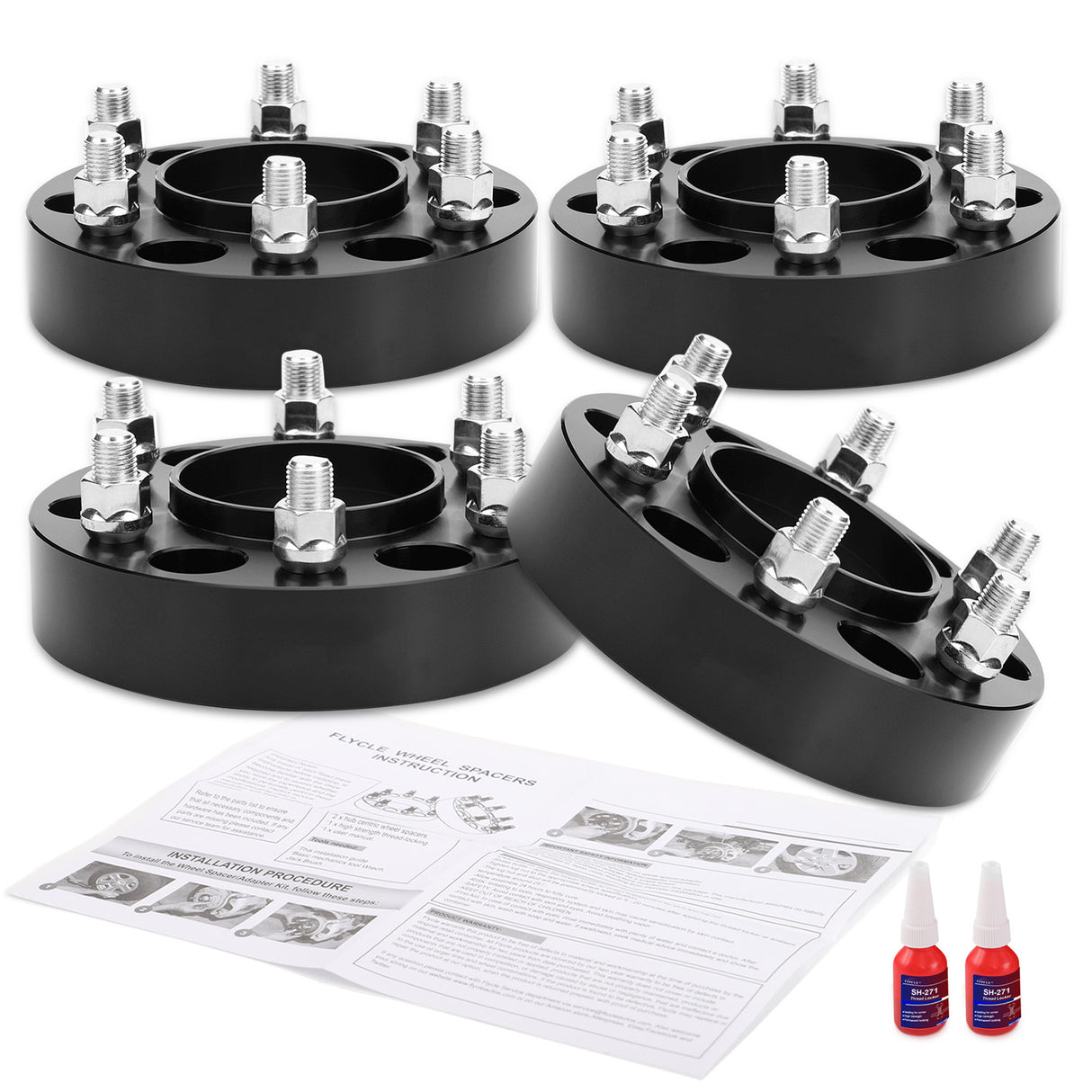 Richeer 6x135mm Hubcentric Wheel Spacers for 2004-2014 F150 and Compatible Models