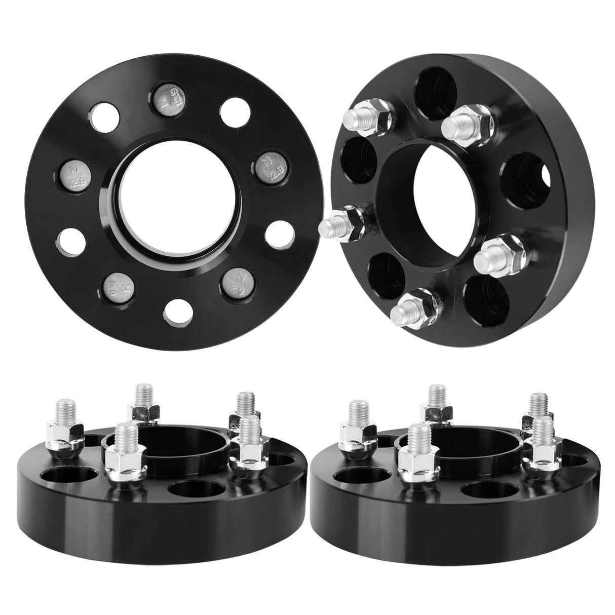 Richeer 5x4.75" to 5x4.5" Wheel Adapters Hubcentric for Compatible Models