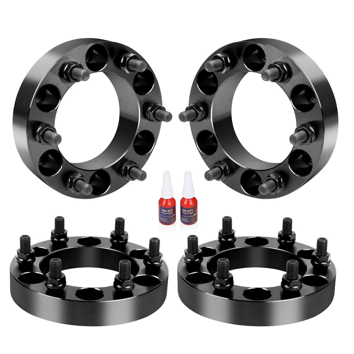 Richeer 6x4.5" Wheel Spacers for 1991-2004 Dakota and Compatible Models